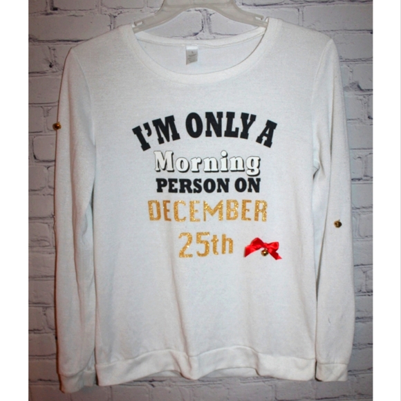 Women's Ugly Jingle Bell Christmas Sweater - Picture 2 of 15